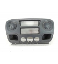 Moldura Central Painel Com Difusores Renault Master 2015 Cinza-escuro