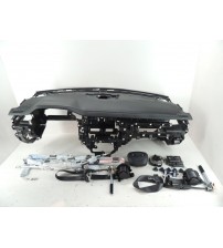 Kit Tabelier Com Bolsa Completo Jeep Compass Longitude 2024 Preto