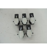 Jogo Sensor Estacionamento Traseiro Jeep Compass 2024 Preto