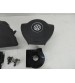 Kit Tampa Tabelier Painel E Bolsa Vw Amarok S 4motion 2013 Preto