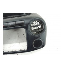 Moldura Central Painel Multimídia Vw Amarok S 2013 Cinza-escuro