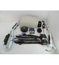 Kit Bolsas Tabelier Painel Hyundai Creta Ultimate 2022 Bege