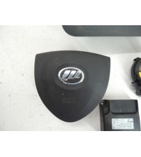 Kit Bolsas Tabelier Painel Lifan X60 2016 Cinza-escuro