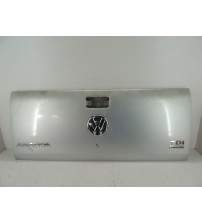 Tampa Traseira Vw Amarok S Cabine Dupla 2013 Prata