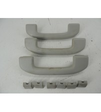 Jogo Pega Mão Teto Nissan Kicks Exclusive 2023 Cinza