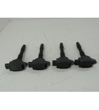 Jogo Bobinas Ignição Nissan Kicks 1.6 Flex 2023