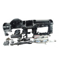 Kit Tabelier Painel Completo Com Bolsas Fiat Toro Ultra 2022 Preto