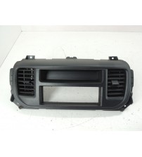 Moldura Radio Com Difusores Peugeot Expert 2018 Preto