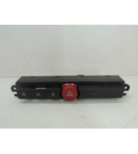 Régua Botão Alerta Gm Captiva 3.6 V6 2010 Vermelho