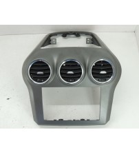 Moldura Radio Com Difusores Gm Captiva 3.6 2010 Prateado