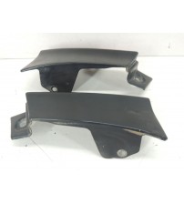 Par Acabamento Lateral Lanterna Traseira Gm Captiva 2010 Preto