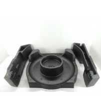 Kit Isopor Fundo Porta Malas Gm Captiva Sport 3.6 2010 Preto