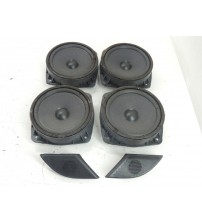 Jogo Alto-falantes De Porta Gm Captiva Sport 2010 Preto