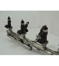 Flauta Com Bicos Injetores Gm Captiva 3.6 V6 Gasolina 2010