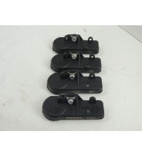 Jogo Sensor Pressão Ar Pneus Tpms Gm Captiva Sport 3.6 2010