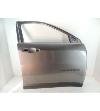 Porta Dianteira Direita Limpa Jeep Compass 2017 A 2024 Dianteira Direito Prateado
