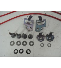 Par Cabo Aço Tampa Traseira Ford Ranger Xlt 2024