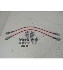 Par Cabo Aço Tampa Traseira Ford Ranger Xlt 2024