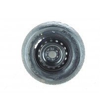 Roda Com Pneu Estepe 255/70/r17 Ford Ranger Xlt 2024 Sem Uso Preto