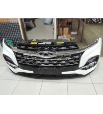 Para-choque Dianteiro Chery Tiggo 8 Max Drive 2024 Detalhe Branco