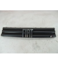 Grade Para-choque Dianteiro Fiat Fiorino 2024 Preto Fosco