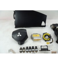 Kit Bolsas Tabelier Painel Mitsubishi Outlander 3.0 V6 2008 Original