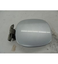 Portinhola Tampa Tanque Mitsubishi Outlander Gasolina 2008 Prateado