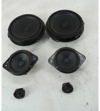 Jogo Alto Falantes Portas Ford Maverick Fx4 2022 Preto