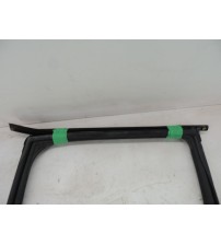 Jogo Canaleta E Pestana Traseira Esquerda Maverick Fx4 2022 Branco