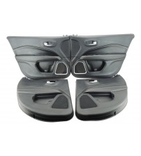 Jogo Forros De Porta Jeep Compass Longitude 2019 Preto