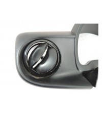 Moldura Painel Instrumentos Com Difusor Strada Volcano 2022 Preto