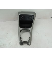 Moldura Alavanca De Marchas Jeep Compass Longitude 2019 Cinza Original