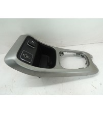 Moldura Alavanca De Marchas Jeep Compass Longitude 2019 Cinza Original