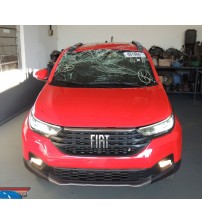 Kit Frente Fiat Strada Volcano 2022 Falta 1 Para-lama Vermelho