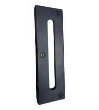 Suporte Placa Dianteira Hyundai Creta Ultimate 2022 Original Preto