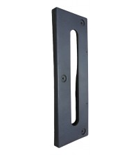 Suporte Placa Dianteira Hyundai Creta Ultimate 2022 Original Preto