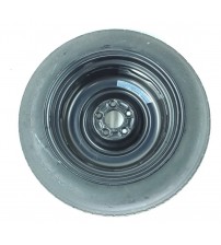 Roda Com Estepe Fino R16 Mitsubishi Airtrek Miviec 2.4 2008 Preto