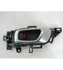 Maçaneta Interna Dianteira Esquerda Honda Hr-v Touring 2025 Prateado Dianteira