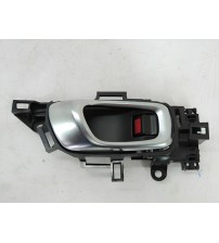 Maçaneta Interna Traseira Direita Honda Hr-v Touring 2025 Prateado Traseira