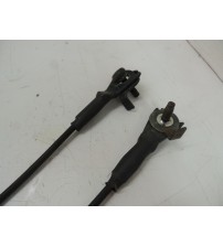 Par Cabo Aço Tampa Traseira Gm Montana Premier 2025 Preto