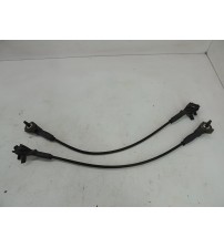 Par Cabo Aço Tampa Traseira Gm Montana Premier 2025 Preto