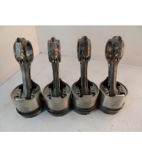 Jogo Bielas E Pistões Motor Peugeot 504 Diesel