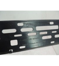 Suporte Placa Traseira Honda Hr-v Touring 2023 Preto