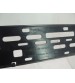 Suporte Placa Traseira Honda Hr-v Touring 2023 Preto