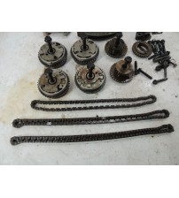 Kit Corrente E Esticador Motor Gm Captiva 3.6 V6 2010