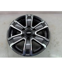 Roda R17 Ford Ranger Xlt 2024 Original Com Detalhes Prateado