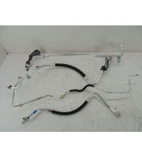 Jogo Canos Ar Condicionado Nissan Frontier 2.5 163cv 2014