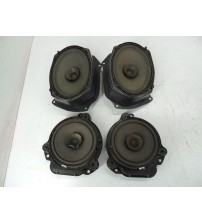 Jogo Alto-falante De Porta Nissan Frontier Cabine Dupla 2014 Preto