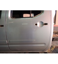 Porta Limpa Traseira Esquerda Nissan Frontier Cd 2014 Traseira Esquerda Prata