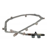 Cortina Airbag Lado Esquerdo Porsche Panamera 4s 2013 Usad0 Original